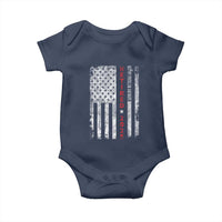 Retired 2025 Baby Onesie Vintage Old American Flag - Wonder Print Shop