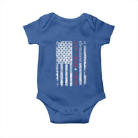 Retired 2025 Baby Onesie Vintage Old American Flag - Wonder Print Shop
