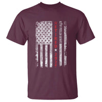 Retired 2025 T Shirt Vintage Old American Flag - Wonder Print Shop