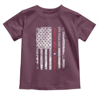 Retired 2025 Toddler T Shirt Vintage Old American Flag - Wonder Print Shop