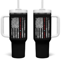 Retired 2025 Tumbler With Handle Vintage Old American Flag - Wonder Print Shop