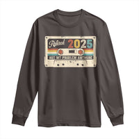 Retired 2025 Long Sleeve Shirt Not My Problem Anymore Retro Cassette
