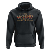The Legend Has Retired 2025 Hoodie Retro American Flag