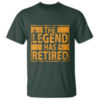 Retro The Legend Has Retired T Shirt