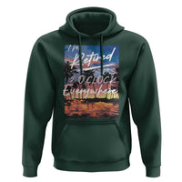 Funny Retirement Gift Hoodie I'm Retired It's 5 O'Clock Everywhere Beach Summer Vibes