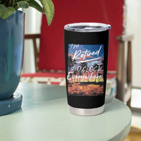 Funny Retirement Gift Tumbler Cup I'm Retired It's 5 O'Clock Everywhere Beach Summer Vibes