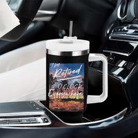Funny Retirement Gift Tumbler With Handle I'm Retired It's 5 O'Clock Everywhere Beach Summer Vibes