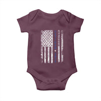 Retired 2025 Baby Onesie Not My Problem Anymore Vintage American Flag - Wonder Print Shop