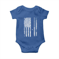 Retired 2025 Baby Onesie Not My Problem Anymore Vintage American Flag - Wonder Print Shop