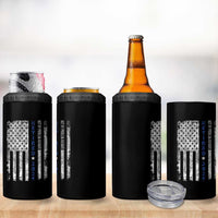 Retired 2025 4 in 1 Can Cooler Tumbler Not My Problem Anymore Vintage American Flag - Wonder Print Shop