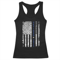 Retired 2025 Racerback Tank Top Not My Problem Anymore Vintage American Flag - Wonder Print Shop