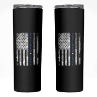 Retired 2025 Skinny Tumbler Not My Problem Anymore Vintage American Flag - Wonder Print Shop