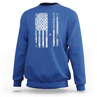 Retired 2025 Sweatshirt Not My Problem Anymore Vintage American Flag - Wonder Print Shop
