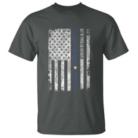 Retired 2025 T Shirt Not My Problem Anymore Vintage American Flag - Wonder Print Shop