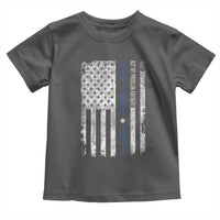 Retired 2025 Toddler T Shirt Not My Problem Anymore Vintage American Flag - Wonder Print Shop