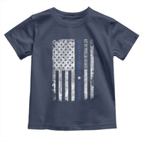 Retired 2025 Toddler T Shirt Not My Problem Anymore Vintage American Flag - Wonder Print Shop