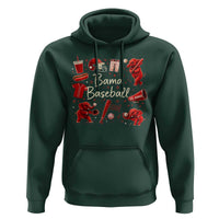 Alabama Baseball Hoodie Cute Trendy Bama Fan Game Day Doodle