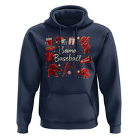 Alabama Baseball Hoodie Cute Trendy Bama Fan Game Day Doodle
