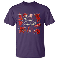 Alabama Baseball T Shirt Cute Trendy Bama Fan Game Day Doodle