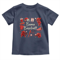 Alabama Baseball Toddler T Shirt Cute Trendy Bama Fan Game Day Doodle