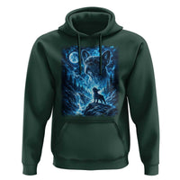 French Bulldog Howling To The Moon Hoodie Vintage Graphic Dog Lovers Silly Frenchy Bulldog Mom