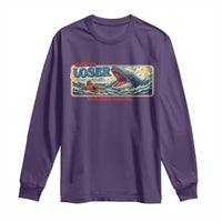 Funny Jonah And The Whale Long Sleeve Shirt Christian Bible Get in Loser Were Doing Gods Will
