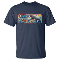 Funny Jonah And The Whale T Shirt Christian Bible Get in Loser Were Doing Gods Will