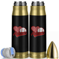 Alabama Fan Bullet Tumbler AL Baseball Heart Graphic Sports Style 80s 90s