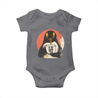 Is He Dead Yet Baby Onesie Penguins Resist and Persist