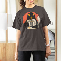 Is He Dead Yet T Shirt For Women Penguins Resist and Persist