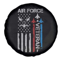 Air Force Veteran Spare Tire Cover Distressed American Flag Retired Dad Grandpa