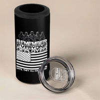 R.E.D Friday 4 in 1 Can Cooler Tumbler Remember Everyone Deployed Military US Flag - Wonder Print Shop