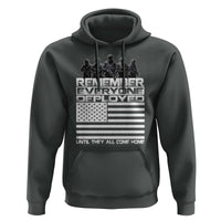 R.E.D Friday Hoodie Remember Everyone Deployed Military US Flag - Wonder Print Shop