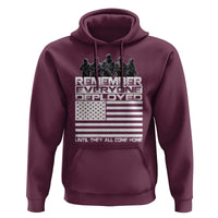 R.E.D Friday Hoodie Remember Everyone Deployed Military US Flag - Wonder Print Shop