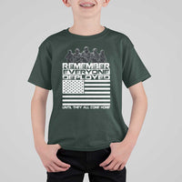 R.E.D Friday T Shirt For Kid Remember Everyone Deployed Military US Flag - Wonder Print Shop