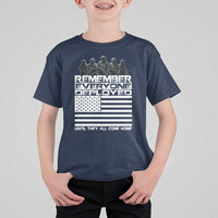 R.E.D Friday T Shirt For Kid Remember Everyone Deployed Military US Flag - Wonder Print Shop