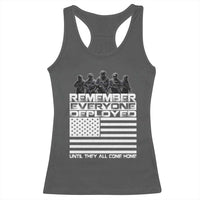 R.E.D Friday Racerback Tank Top Remember Everyone Deployed Military US Flag - Wonder Print Shop