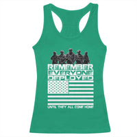 R.E.D Friday Racerback Tank Top Remember Everyone Deployed Military US Flag - Wonder Print Shop