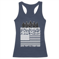 R.E.D Friday Racerback Tank Top Remember Everyone Deployed Military US Flag - Wonder Print Shop
