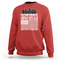 R.E.D Friday Sweatshirt Remember Everyone Deployed Military US Flag - Wonder Print Shop