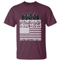 R.E.D Friday T Shirt Remember Everyone Deployed Military US Flag - Wonder Print Shop