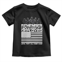 R.E.D Friday Toddler T Shirt Remember Everyone Deployed Military US Flag - Wonder Print Shop