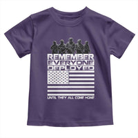 R.E.D Friday Toddler T Shirt Remember Everyone Deployed Military US Flag - Wonder Print Shop