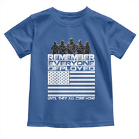 R.E.D Friday Toddler T Shirt Remember Everyone Deployed Military US Flag - Wonder Print Shop