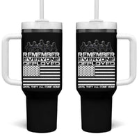 R.E.D Friday Tumbler With Handle Remember Everyone Deployed Military US Flag - Wonder Print Shop