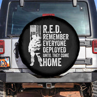 R.E.D Friday Spare Tire Cover Remember Everyone Deployed American Flag Military Supportive - Wonder Print Shop
