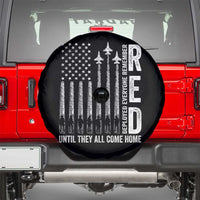 RED Friday Remember Everyone Deployed Spare Tire Cover Military American Flag - Wonder Print Shop