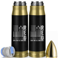 RED Friday Remember Everyone Deployed Bullet Tumbler Military American Flag - Wonder Print Shop