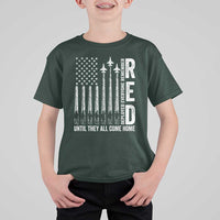 RED Friday Remember Everyone Deployed T Shirt For Kid Military American Flag - Wonder Print Shop