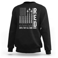 RED Friday Remember Everyone Deployed Sweatshirt Military American Flag - Wonder Print Shop